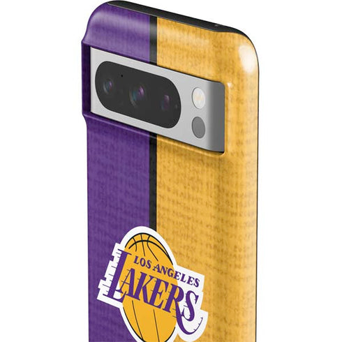 NBA Los Angeles Lakers Canvas Google Pixel 8 Pro Impact Case